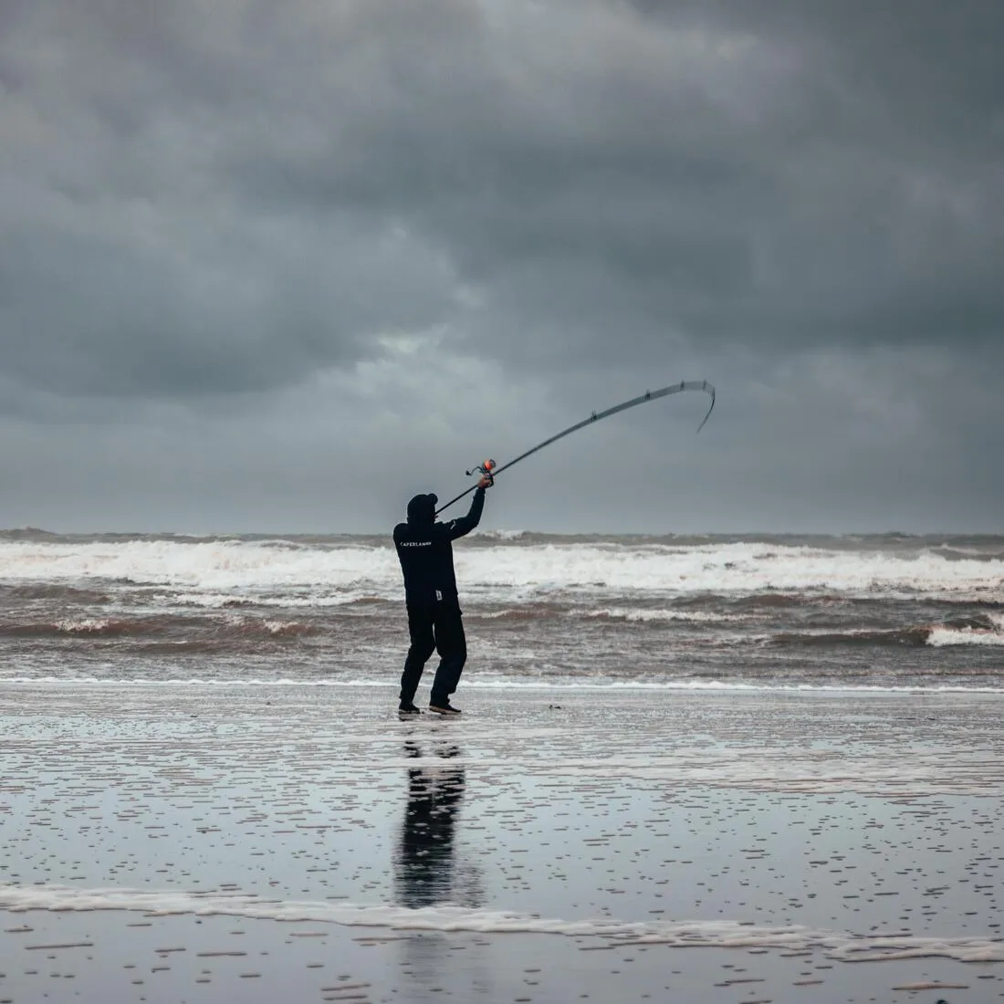 Canne surfcasting pêche en mer SYMBIOS 900 4.20m 100-250g Power