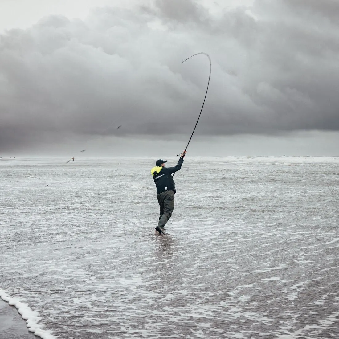 Canne surfcasting pêche en mer SYMBIOS 900 4.20m 100-250g Power
