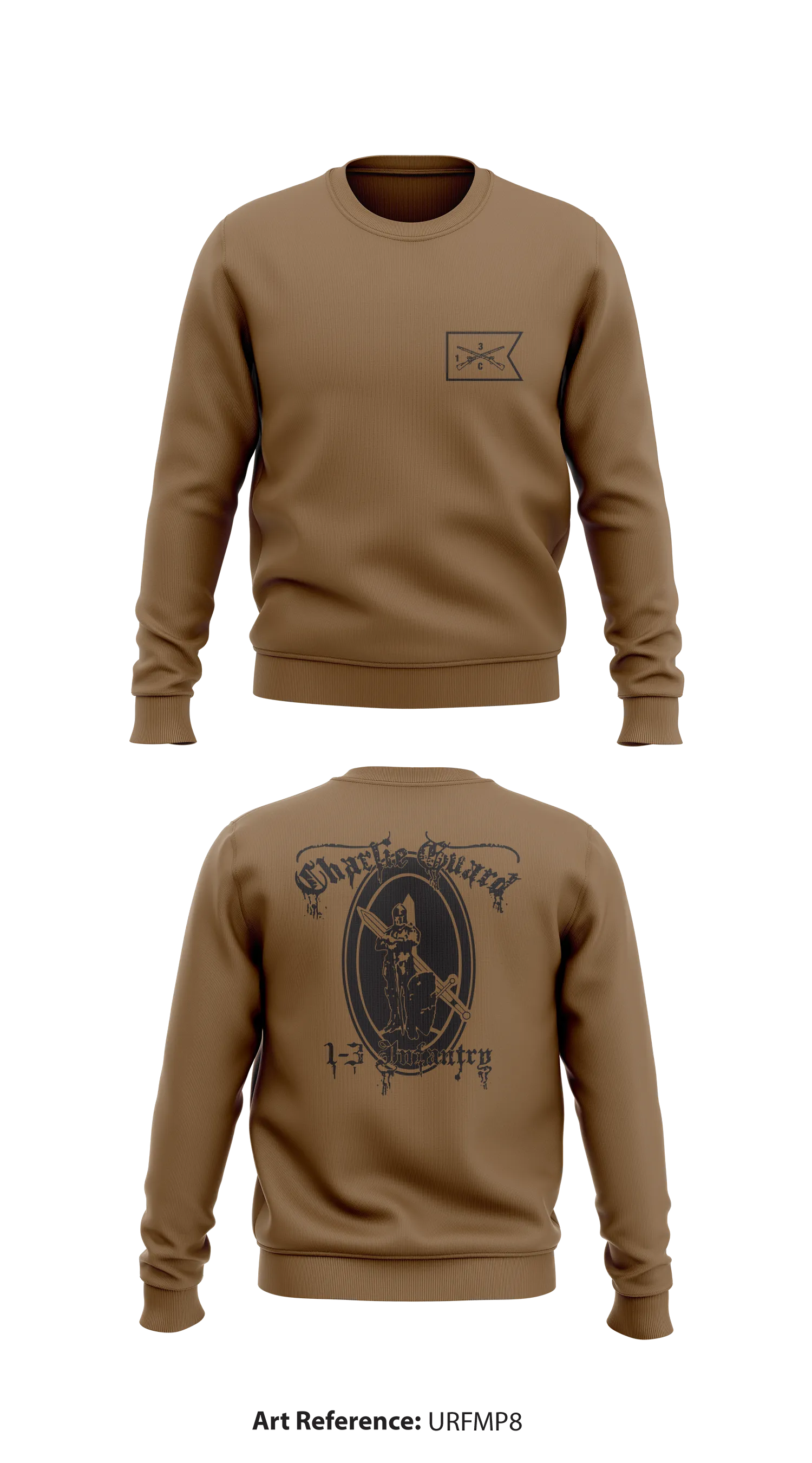 Charlie Guard  Store 1 Core Men's Crewneck Performance Sweatshirt - URfmP8