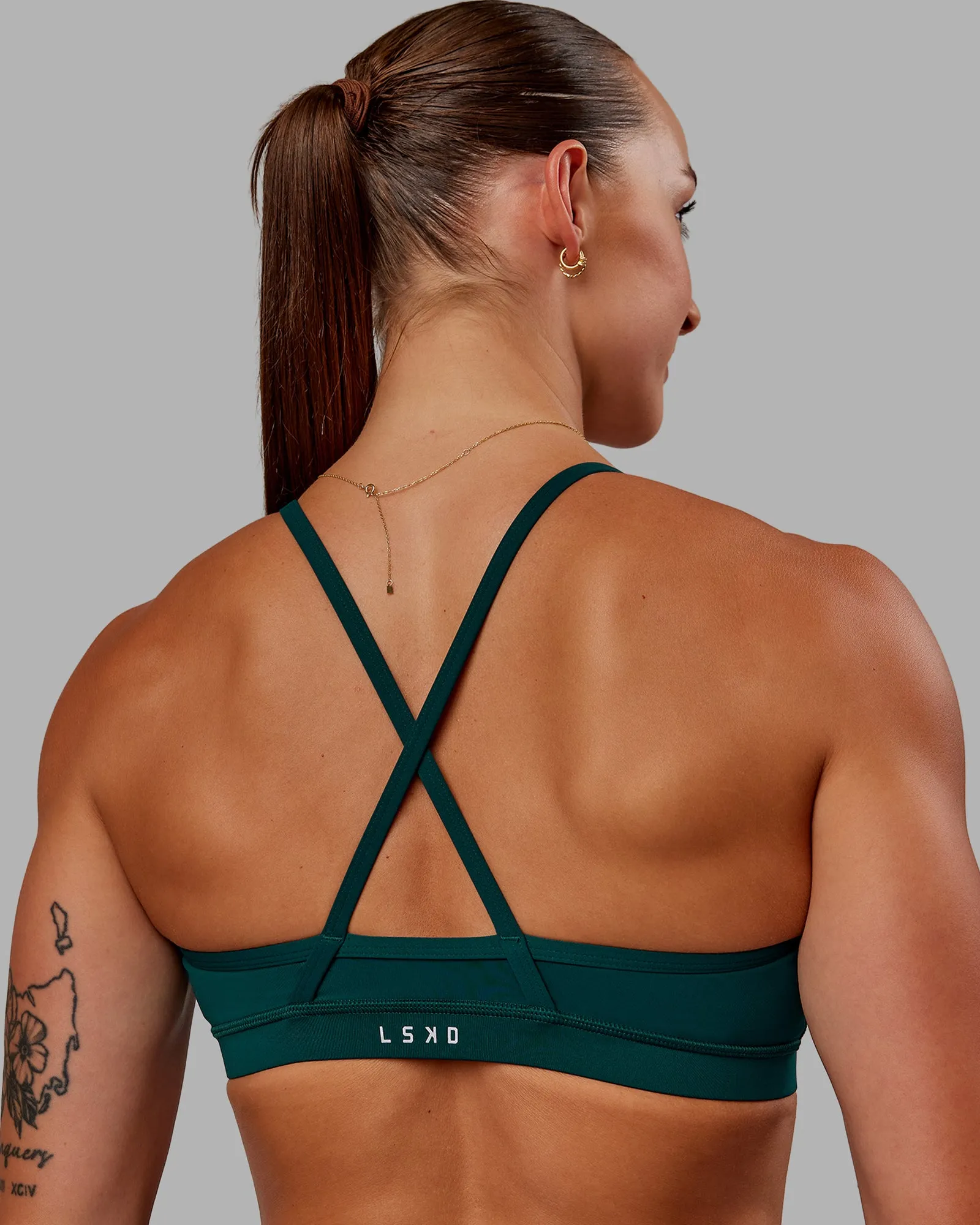 Clarity Sports Bra - Dark Moss