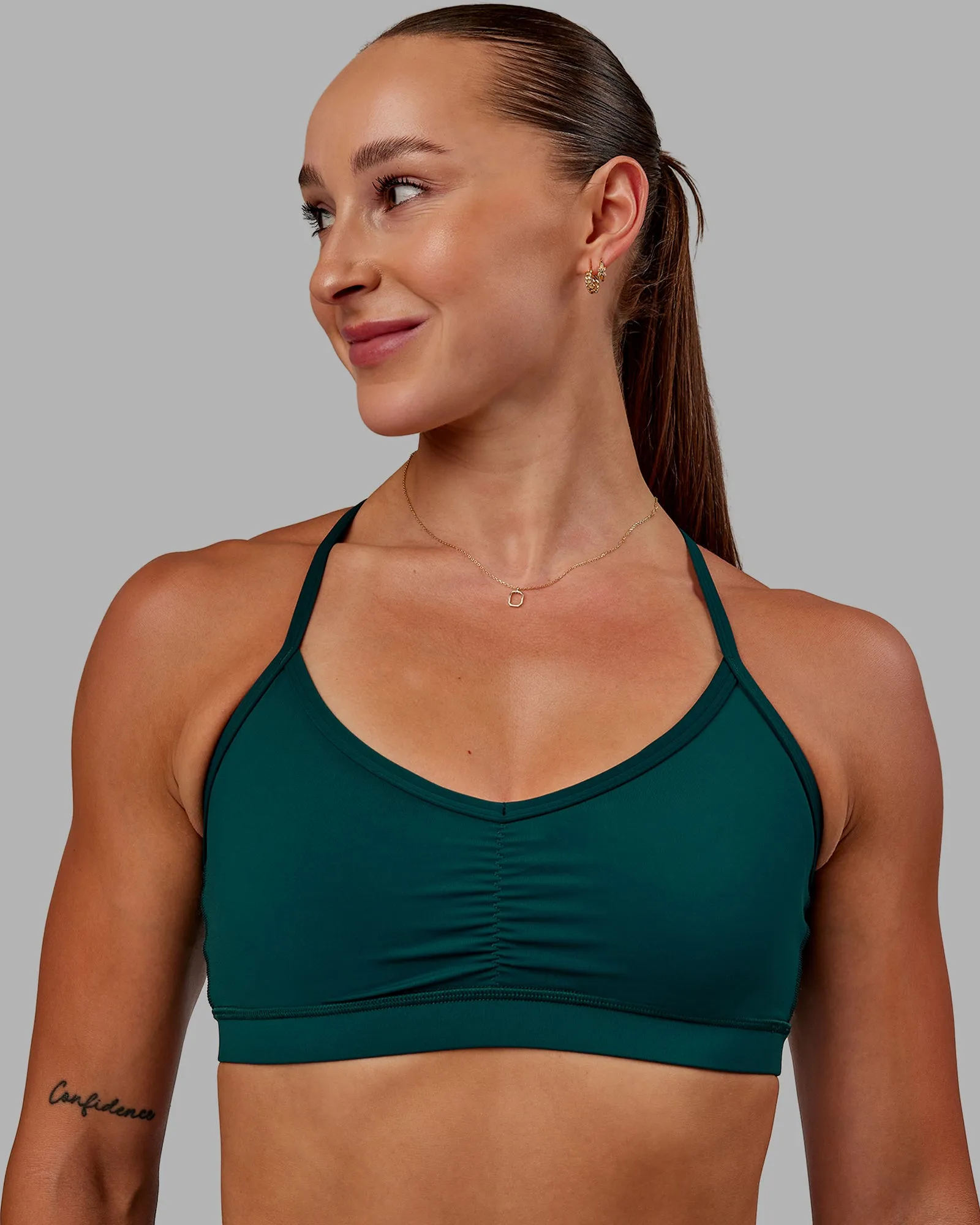 Clarity Sports Bra - Dark Moss