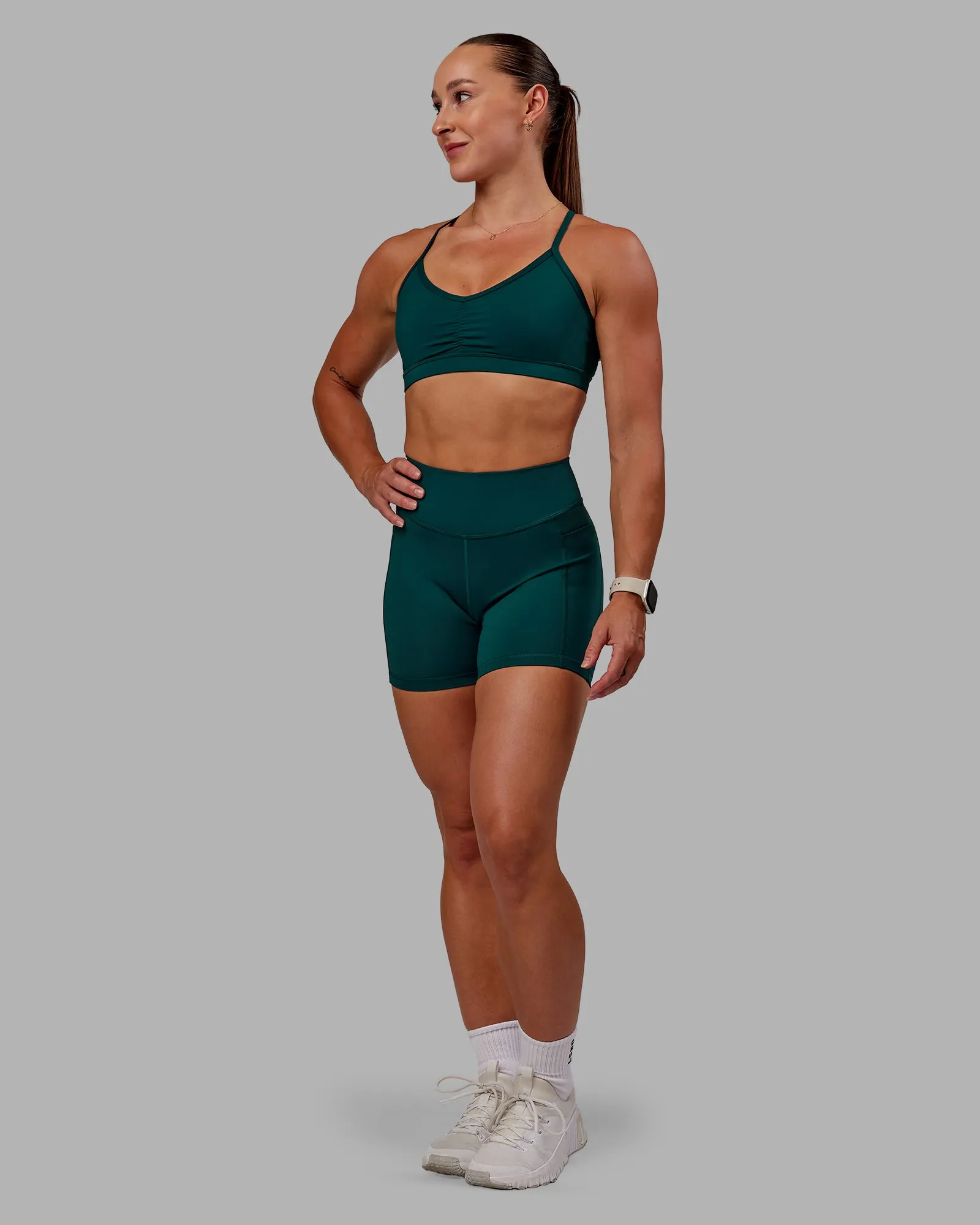 Clarity Sports Bra - Dark Moss