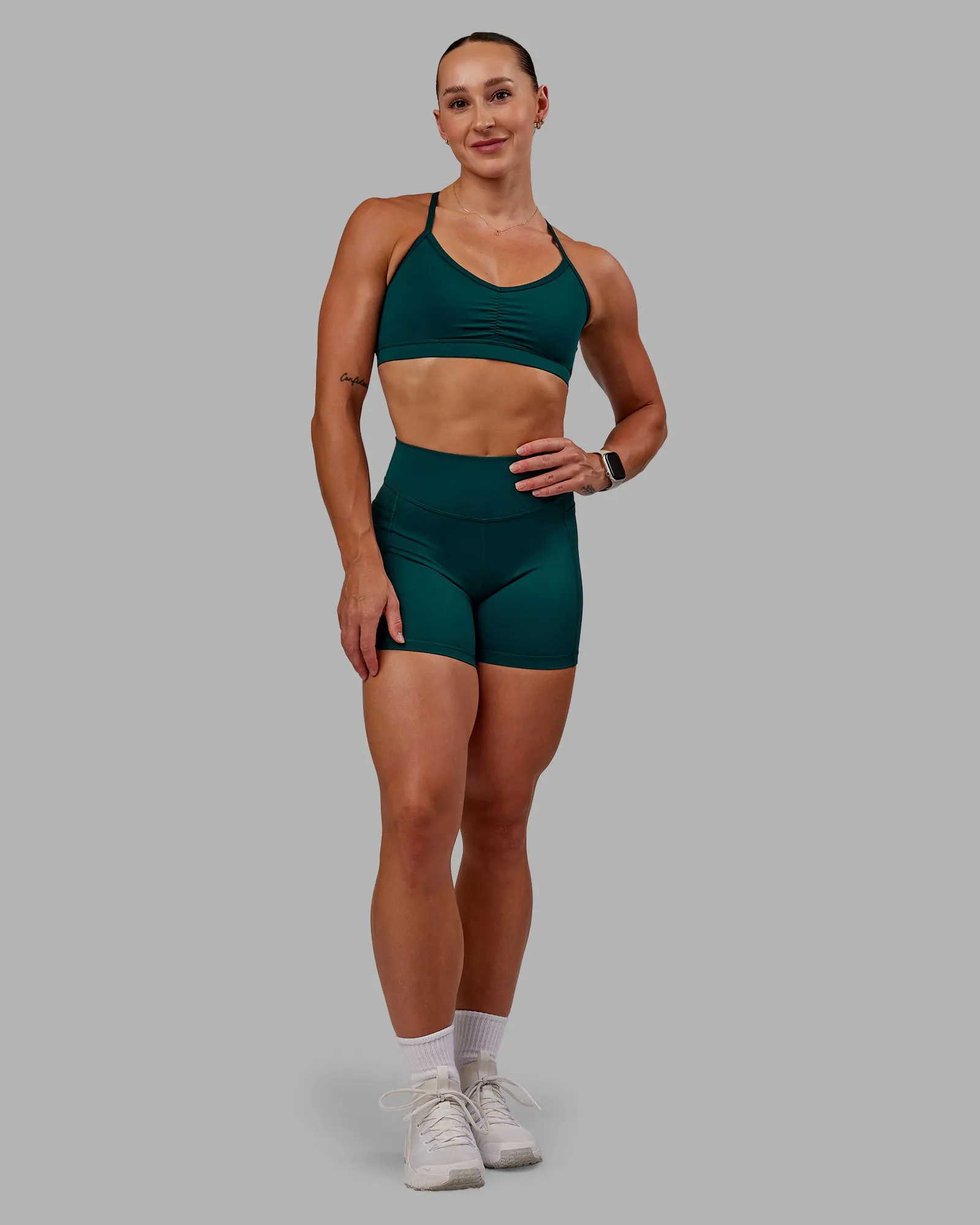Clarity Sports Bra - Dark Moss