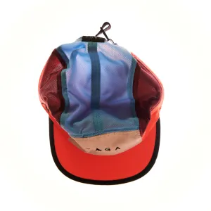 Club Cap - Blue, Bordo & Orange