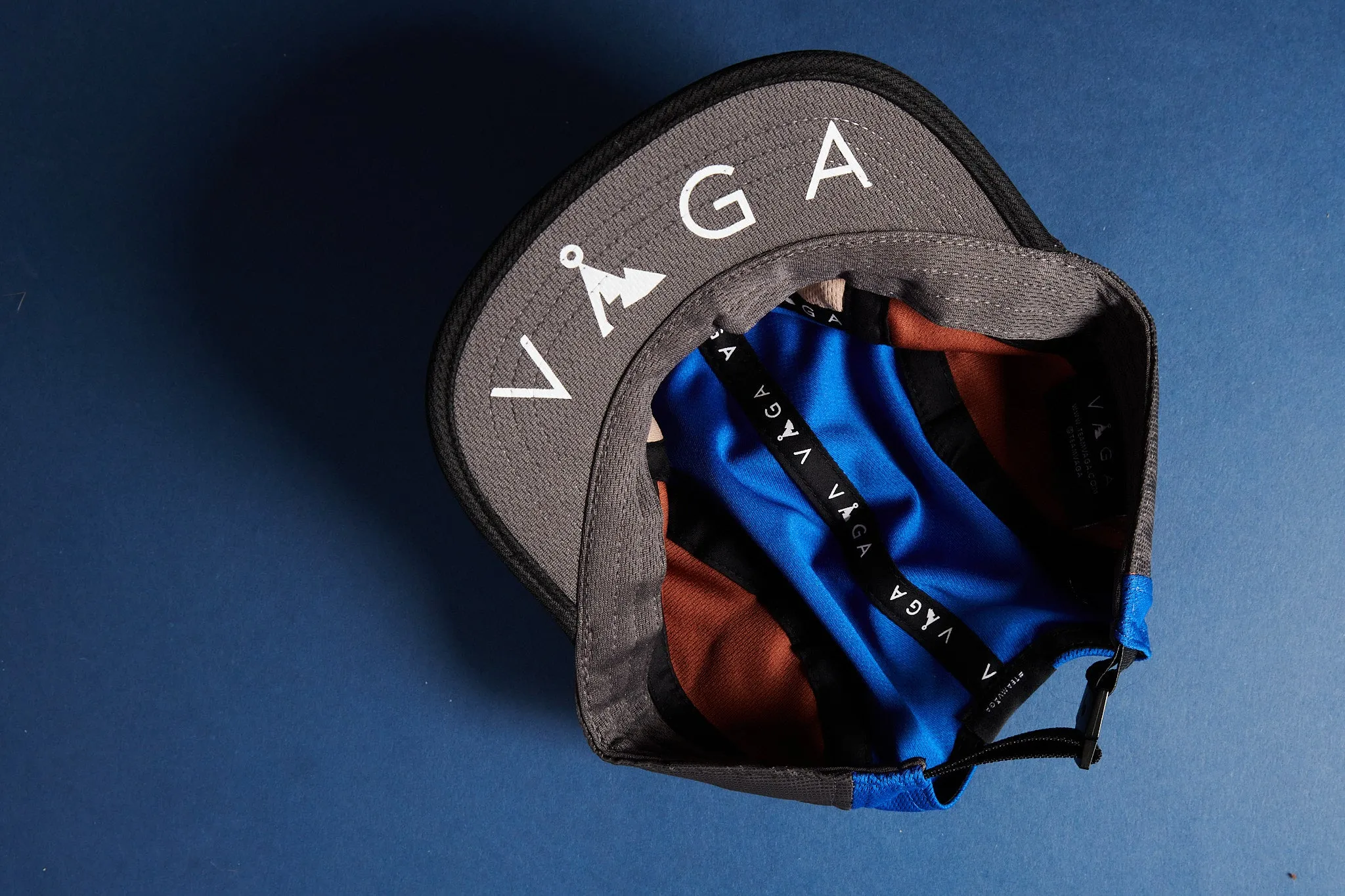 Club Cap - Grey, Brown & Blue