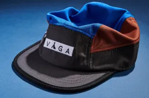 Club Cap - Grey, Brown & Blue