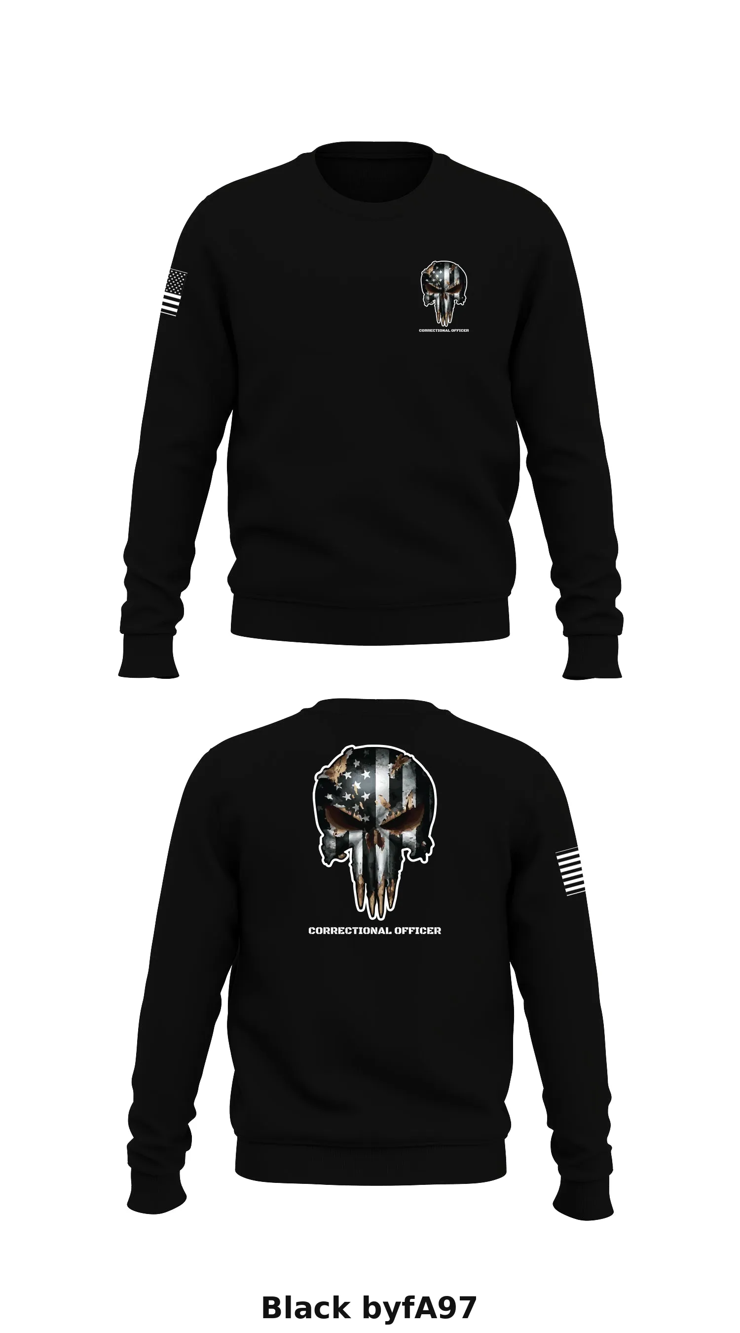 Correctional Officer Store 1 Core Men's Crewneck Performance Sweatshirt - byfA97