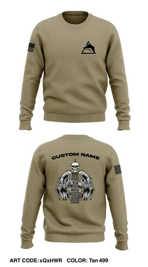 Custom - B CO, 3-67AR Core Men's Crewneck Performance Sweatshirt - xQxHWR