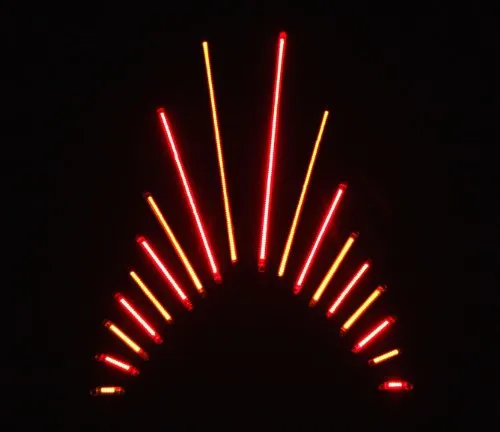 Custom Dynamics TruFLEX Professional-Grade LED Lighting Strip - 75 LED (9.84in. L) - Red/Red TF75RR