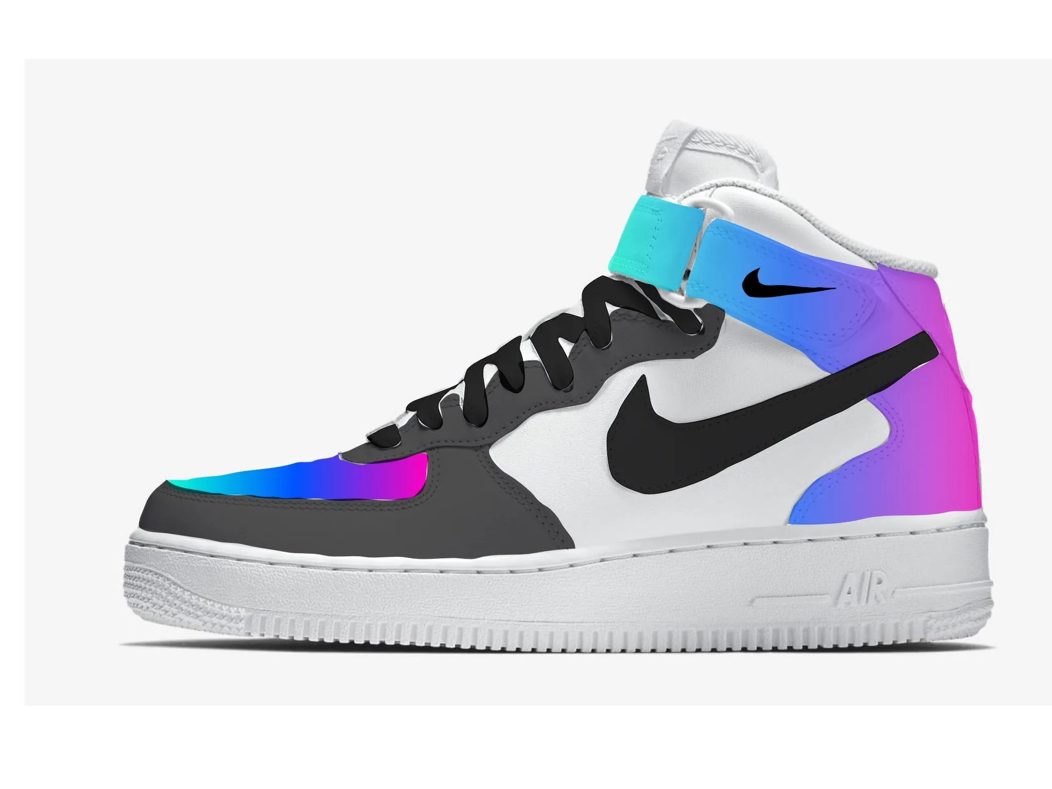 Custom Fade Jordan 1s
