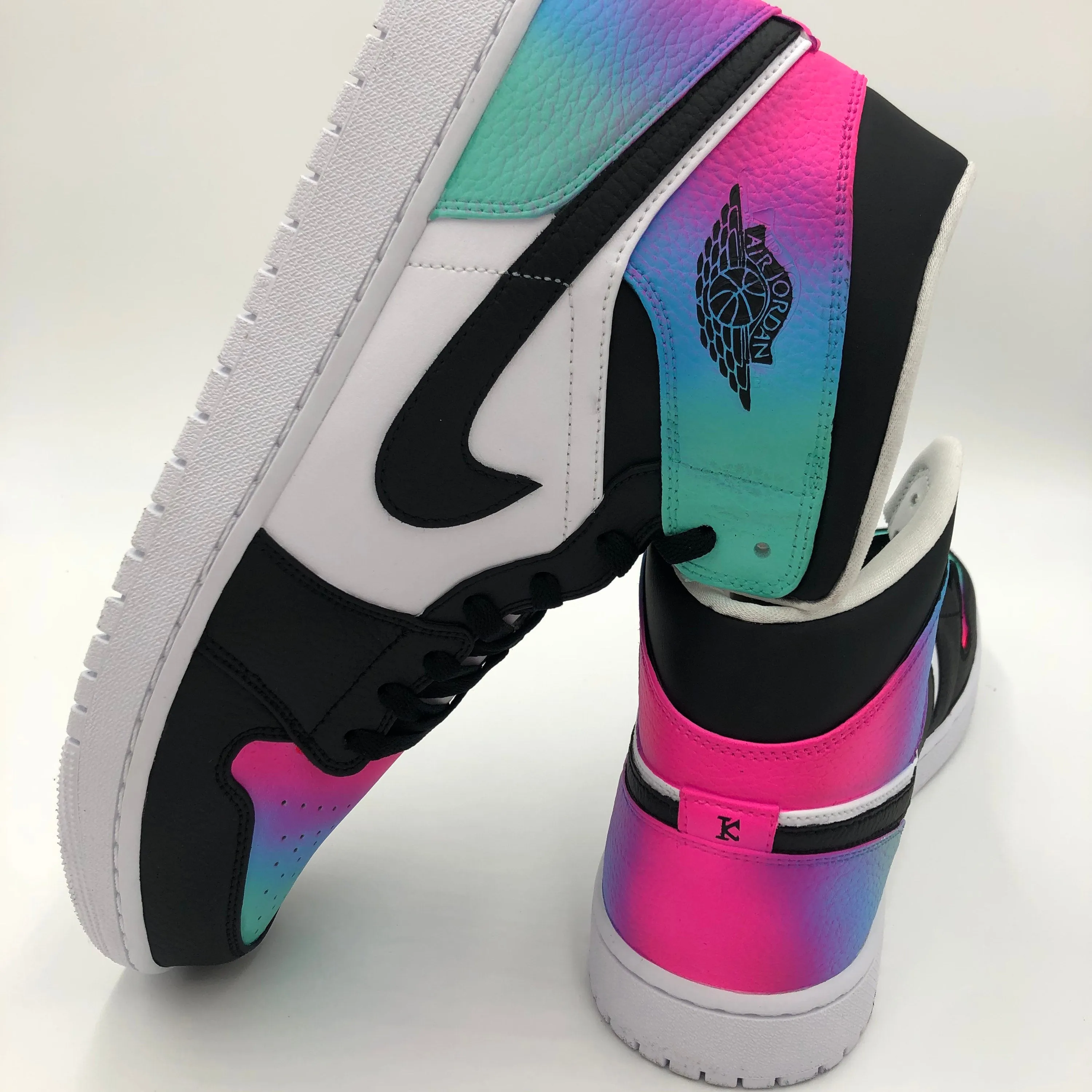Custom Fade Jordan 1s