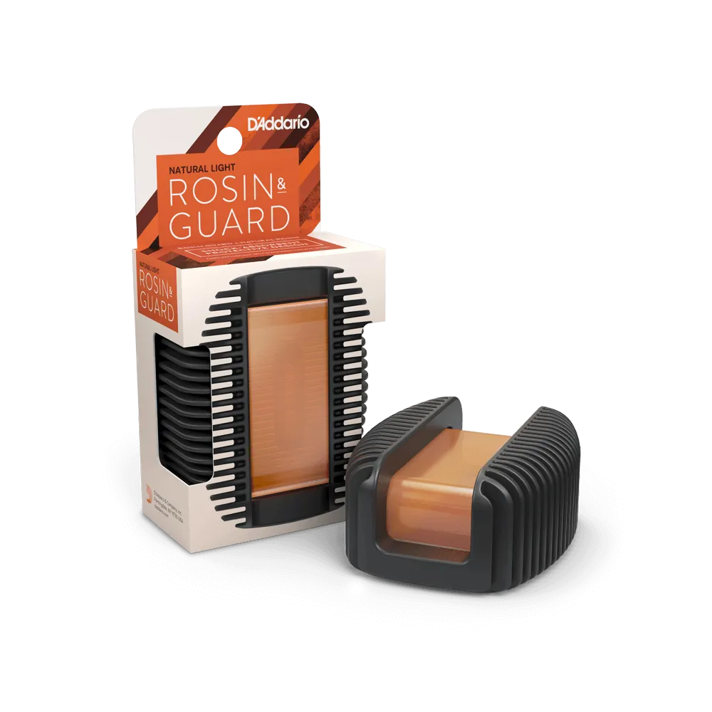 D'Addario Rosin Guard with Light Natural Rosin
