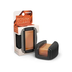 D'Addario Rosin Guard with Light Natural Rosin