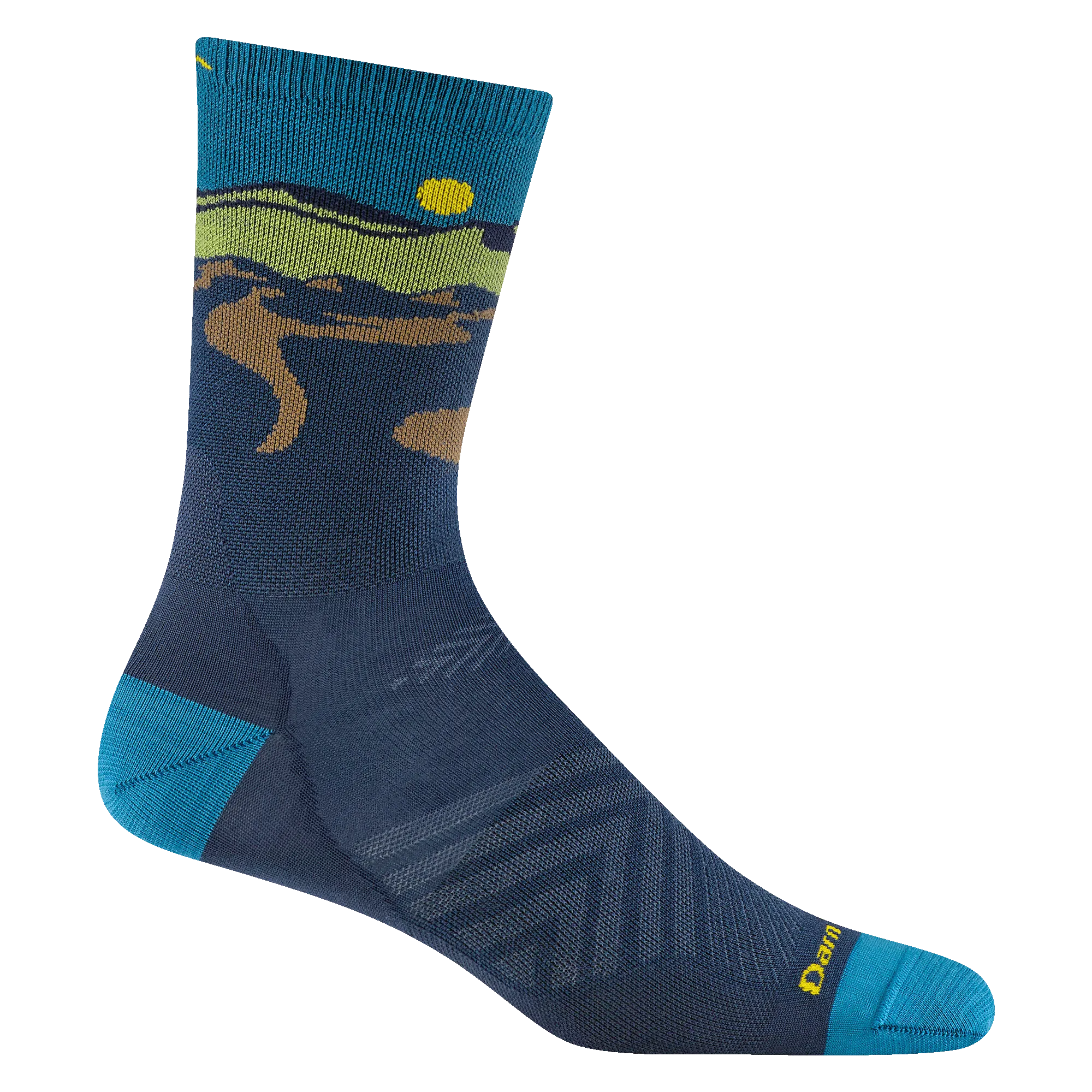 Darn Tough Mens Ridge Runner Micro Crew Ultra-Lightweight Socks