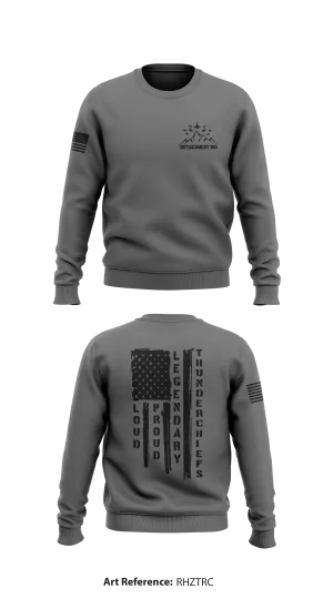 Detachment 105 Thunderchiefs Store 1 Core Men's Crewneck Performance Sweatshirt - RhztRC