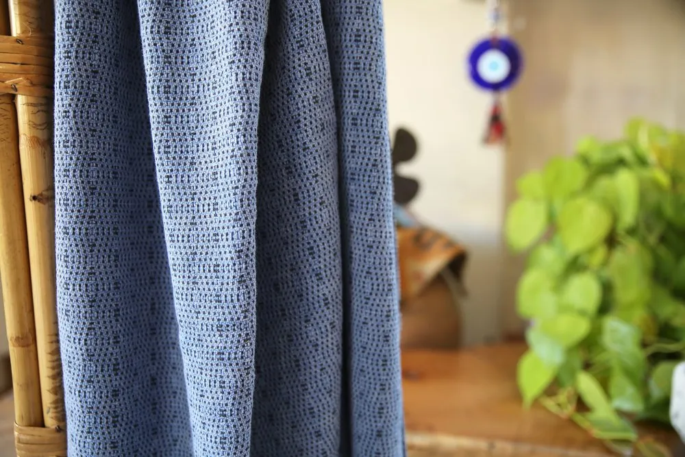 Diamond Pestemal in Indigo