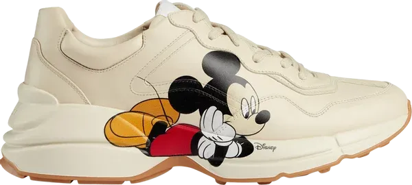Disney x Gucci Rhyton 'Mickey Mouse' Sneakers for Men