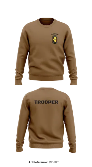 District 22 Store 1 Core Men's Crewneck Performance Sweatshirt - DyvbLT