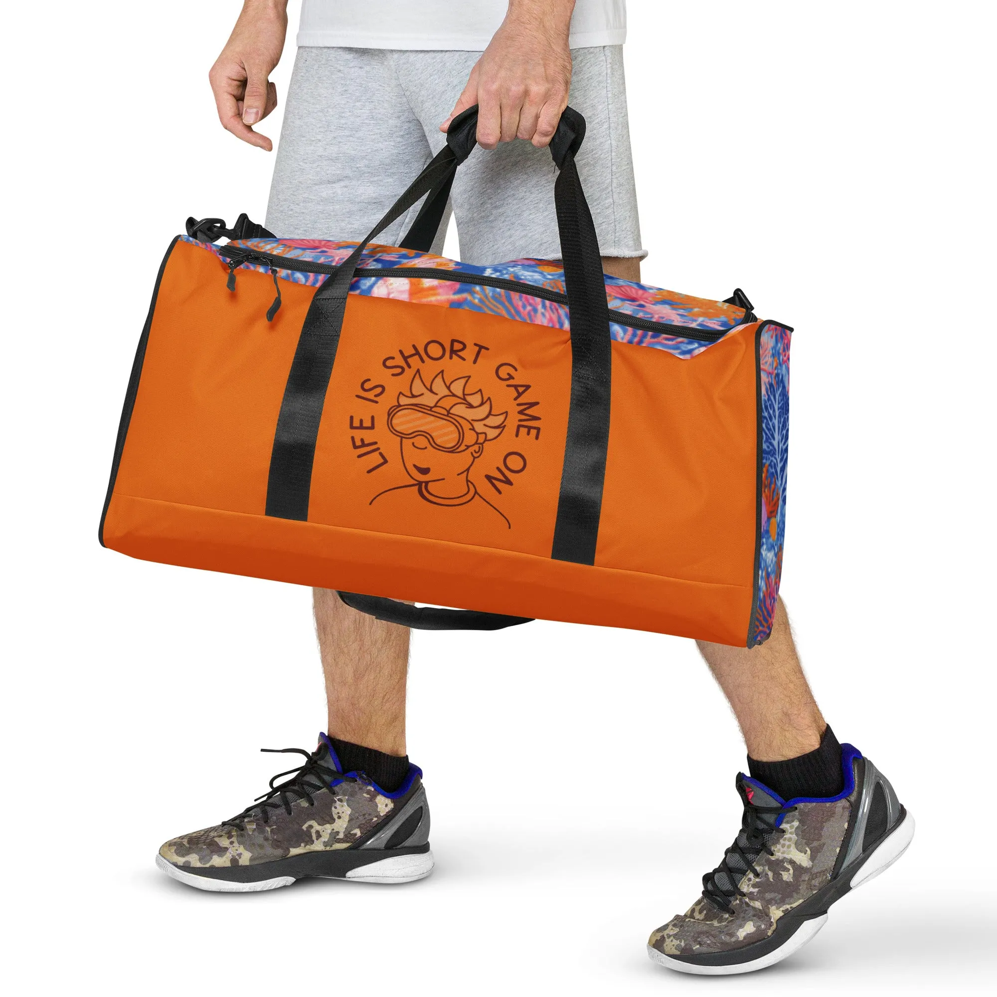 Duffle bag-Travel-Weekend-Camping- Gym- Custom Bag-Monogram Bag