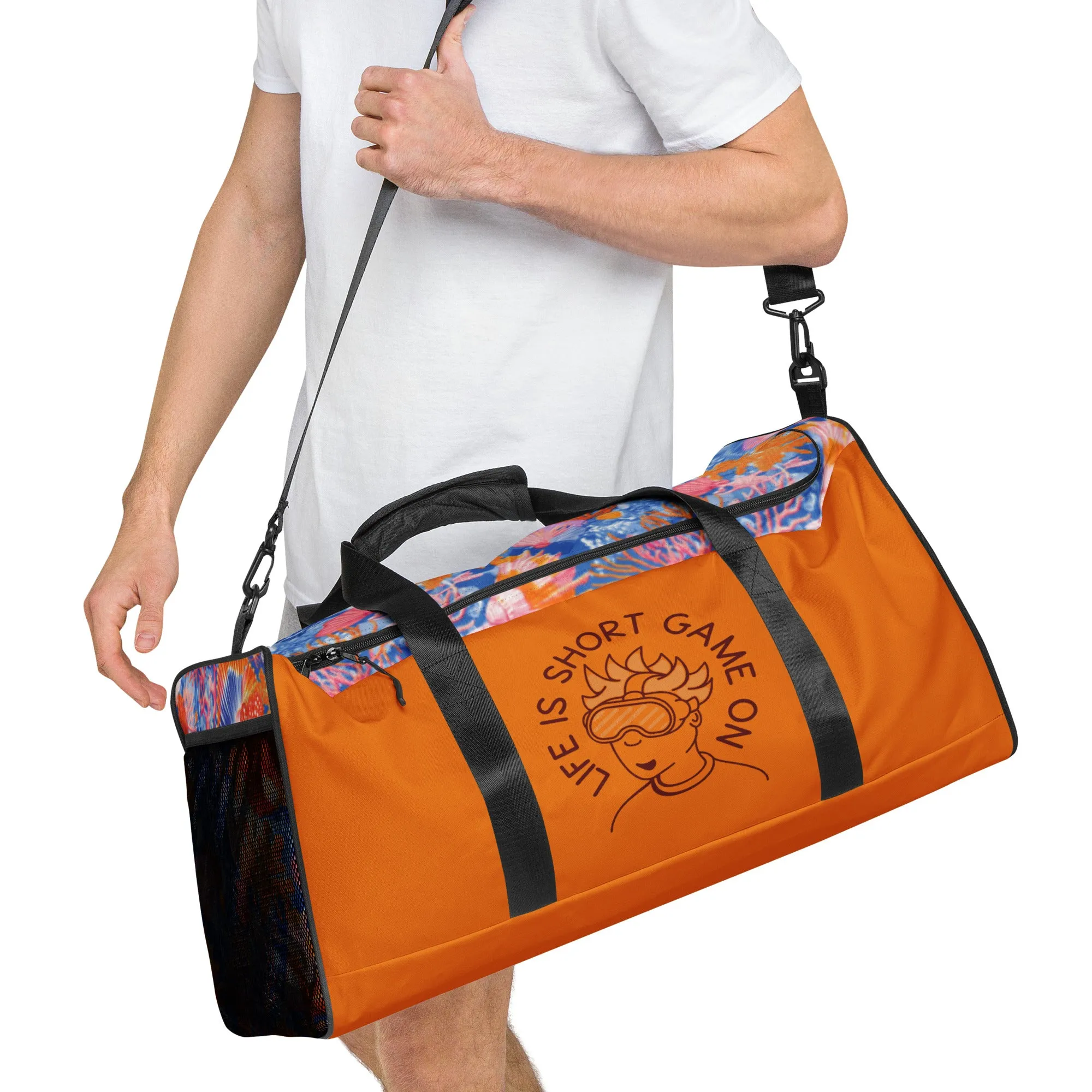 Duffle bag-Travel-Weekend-Camping- Gym- Custom Bag-Monogram Bag