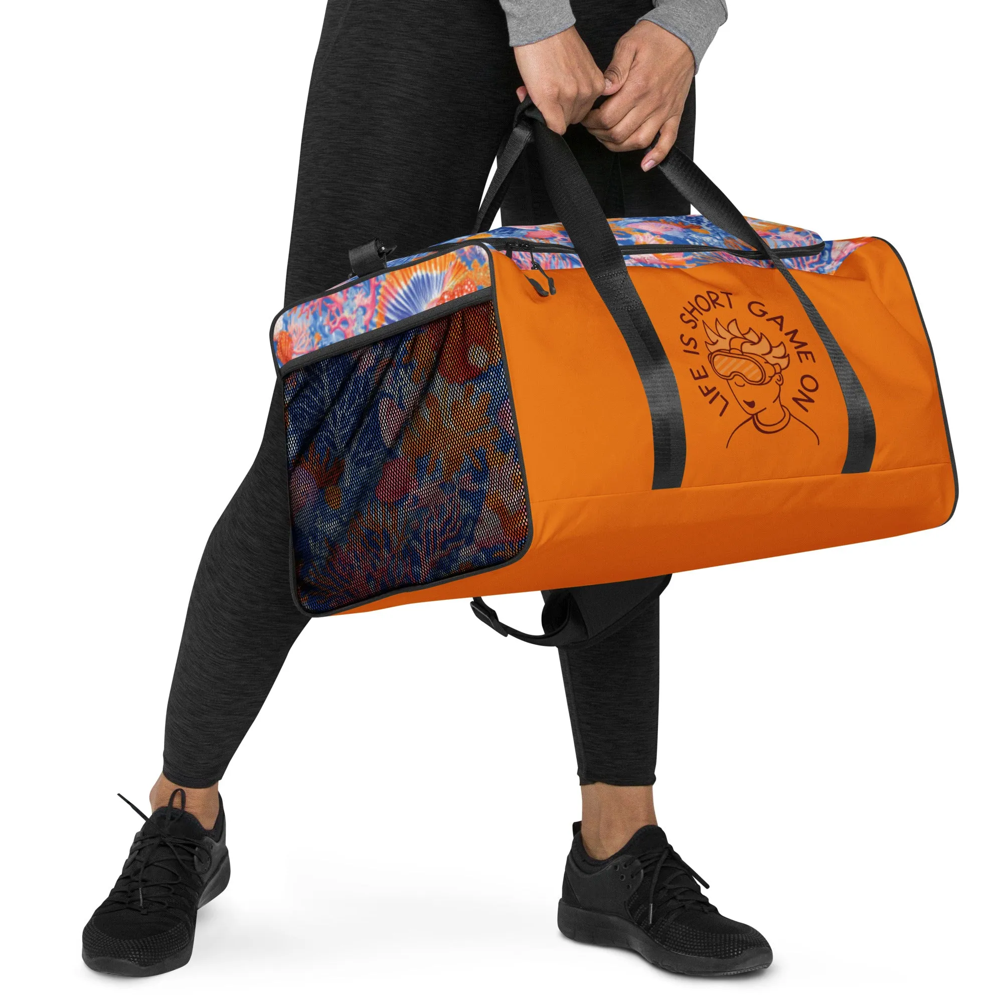 Duffle bag-Travel-Weekend-Camping- Gym- Custom Bag-Monogram Bag
