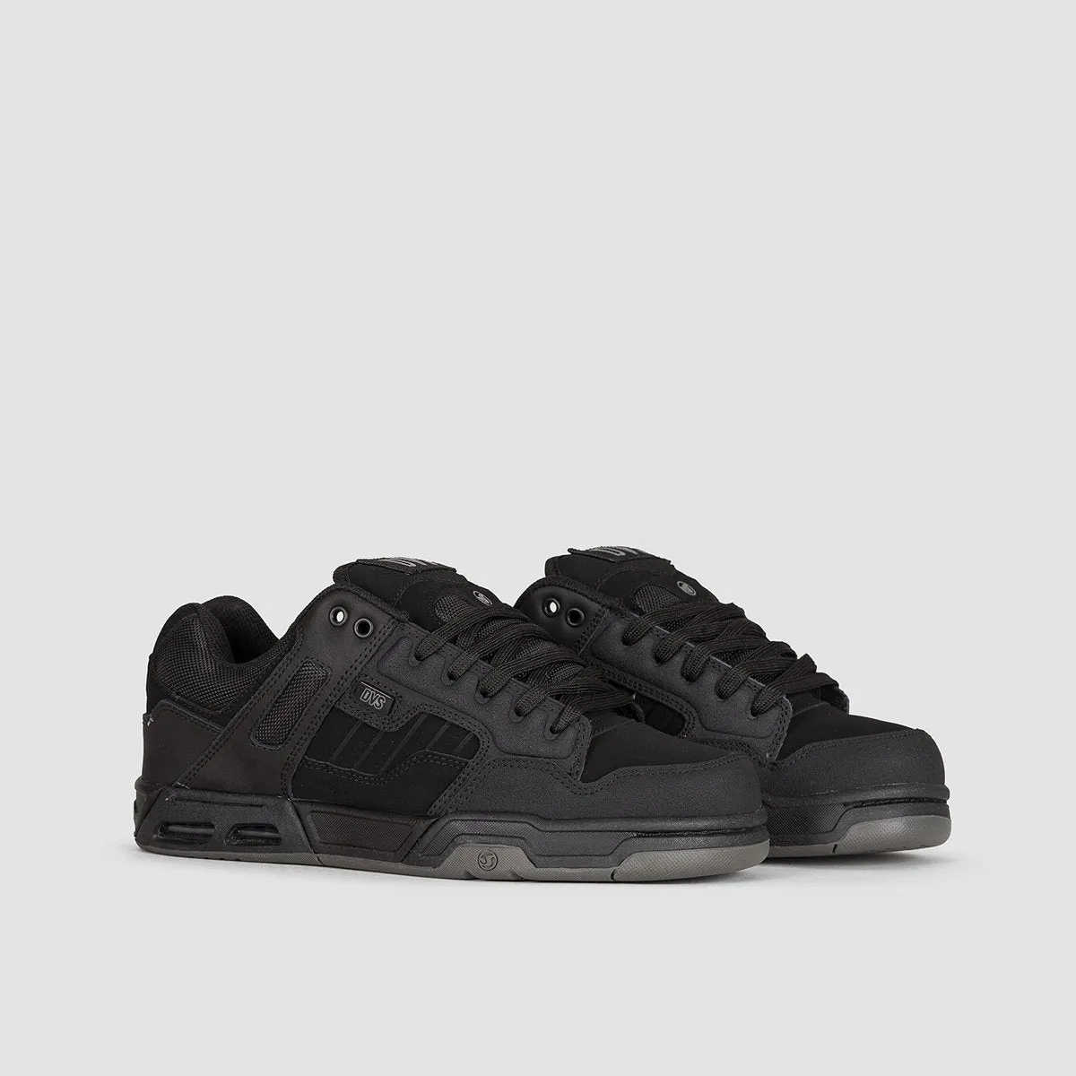 DVS Enduro Heir Shoes - Black/Black Leather