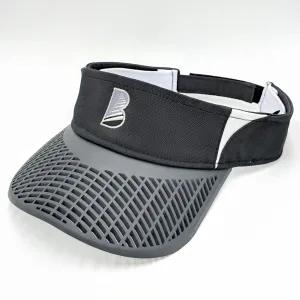 Elite Performance Visor - "B" Black with Charcoal Brim