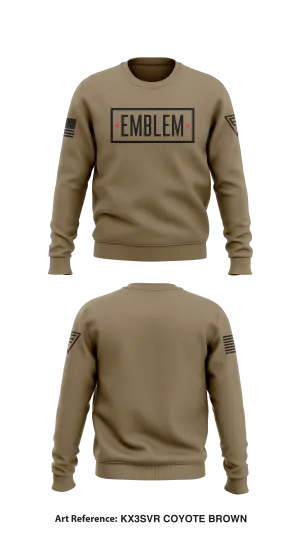Emblem Athletic Team Store Core Men's Crewneck Performance Sweatshirt - kX3sVr
