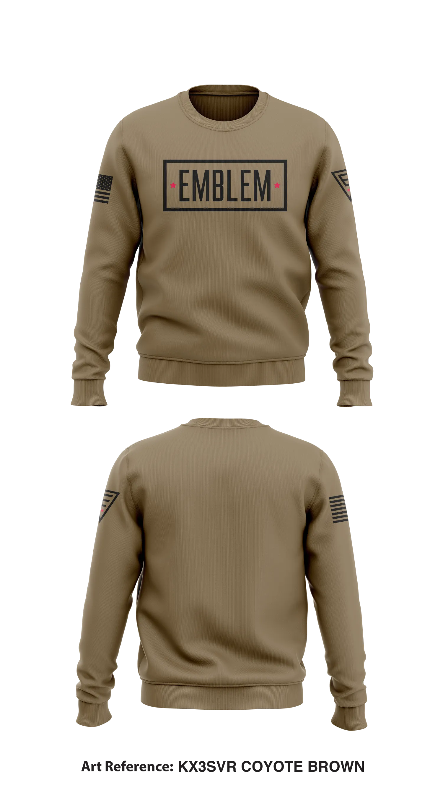 Emblem Athletic Team Store Core Men's Crewneck Performance Sweatshirt - kX3sVr