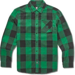 Etnies x Dig Longsleeve Flannel Shirt Green / Black