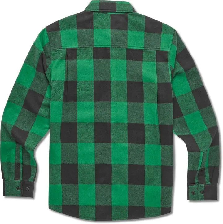 Etnies x Dig Longsleeve Flannel Shirt Green / Black
