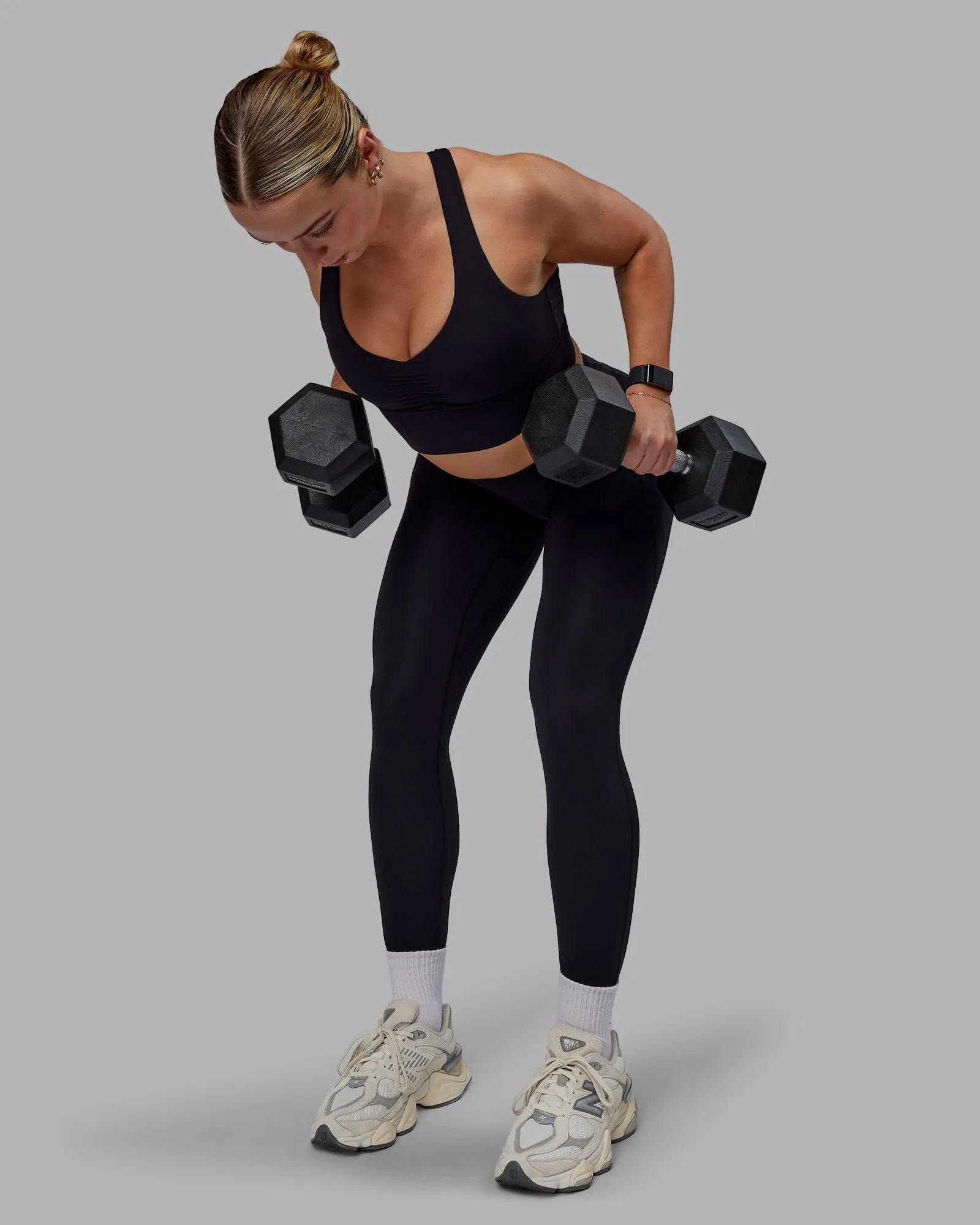 Evoke Longline Sports Bra - Black