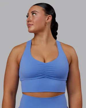 Evoke Longline Sports Bra - Ultramarine