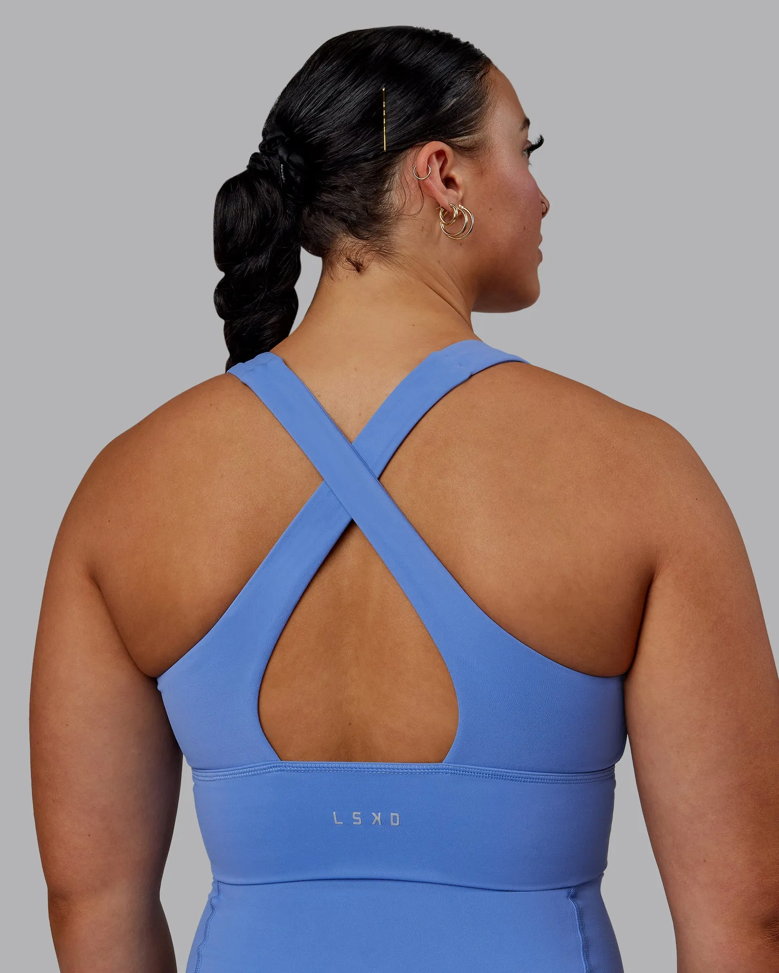 Evoke Longline Sports Bra - Ultramarine