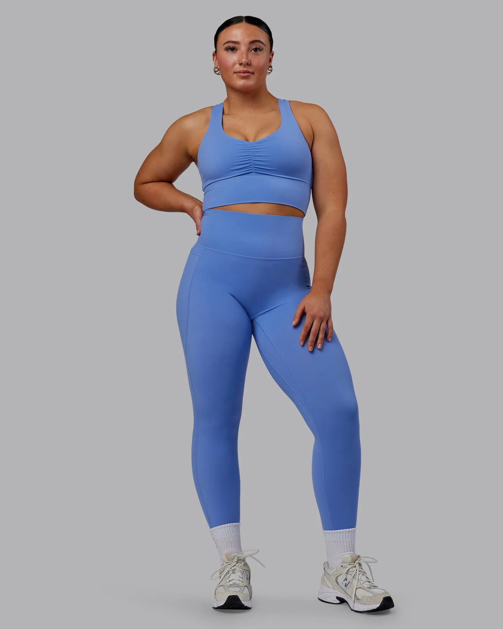 Evoke Longline Sports Bra - Ultramarine