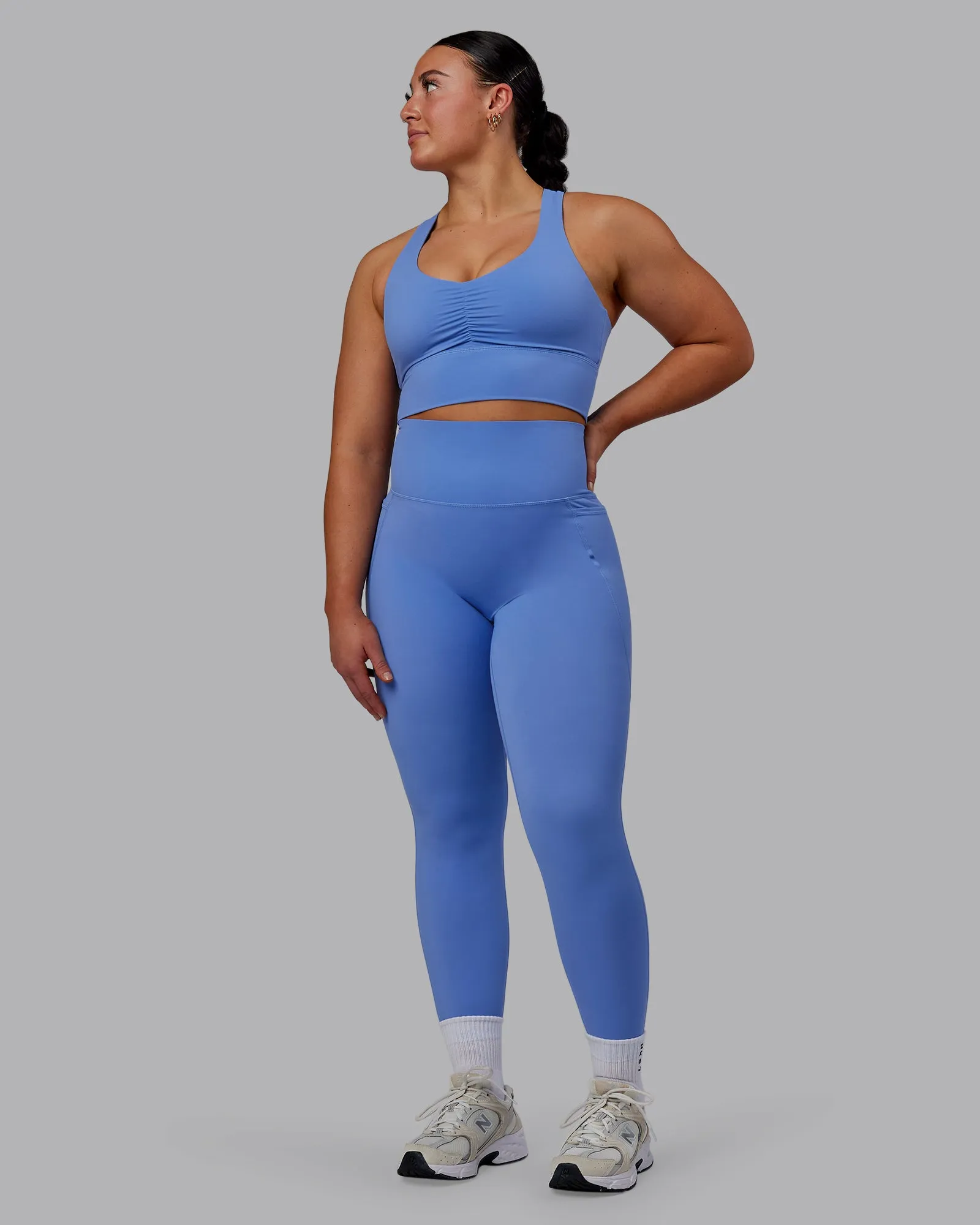 Evoke Longline Sports Bra - Ultramarine