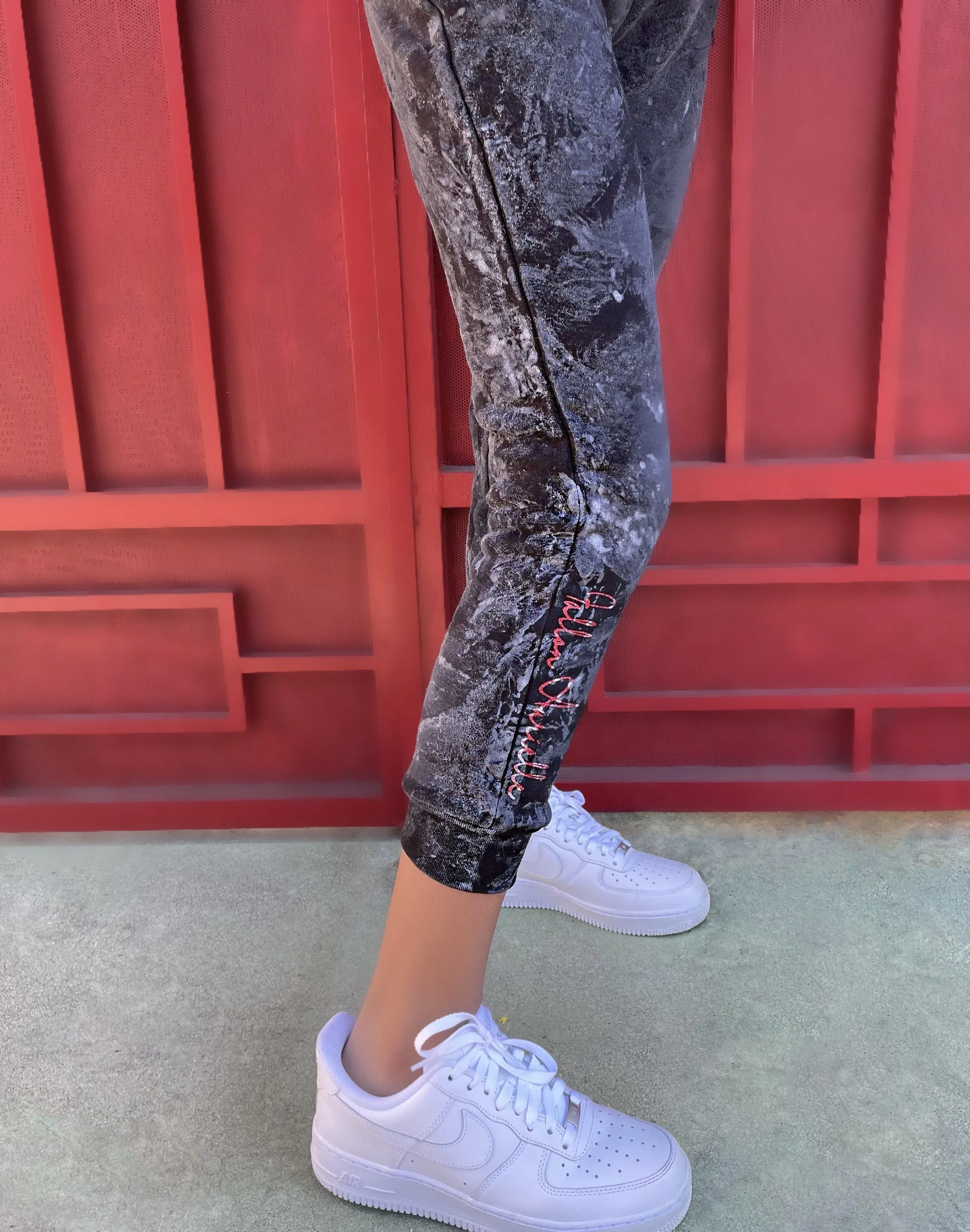 Fallon Aurielle Kids & Unisex Adults Signature Cement Joggers