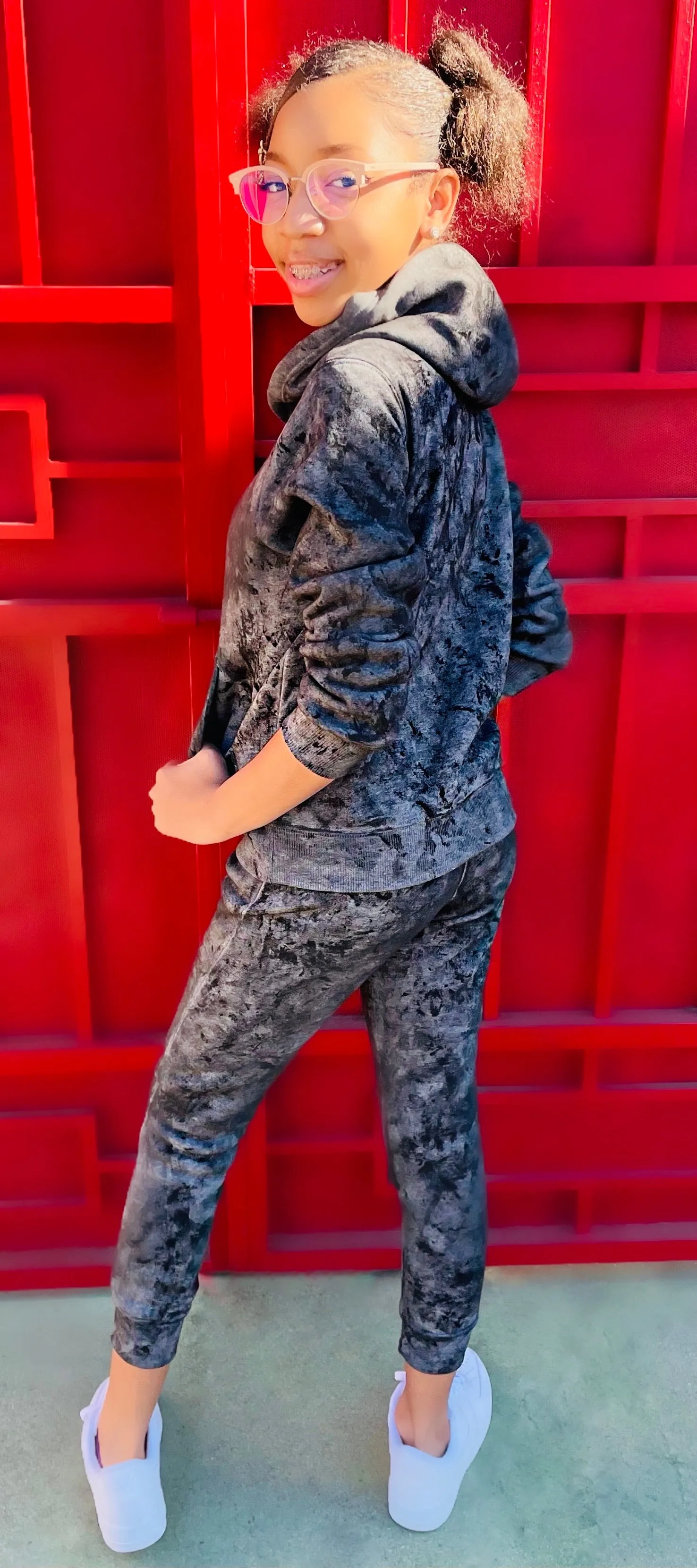 Fallon Aurielle Kids & Unisex Adults Signature Envy Joggers