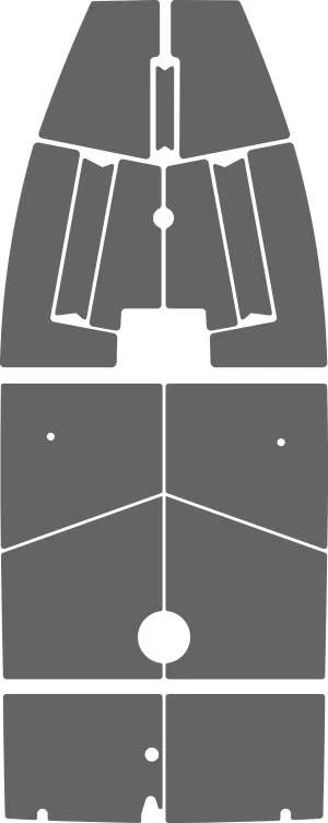 Farr 40 EVA Foam Non-Skid Kit (Embossed)