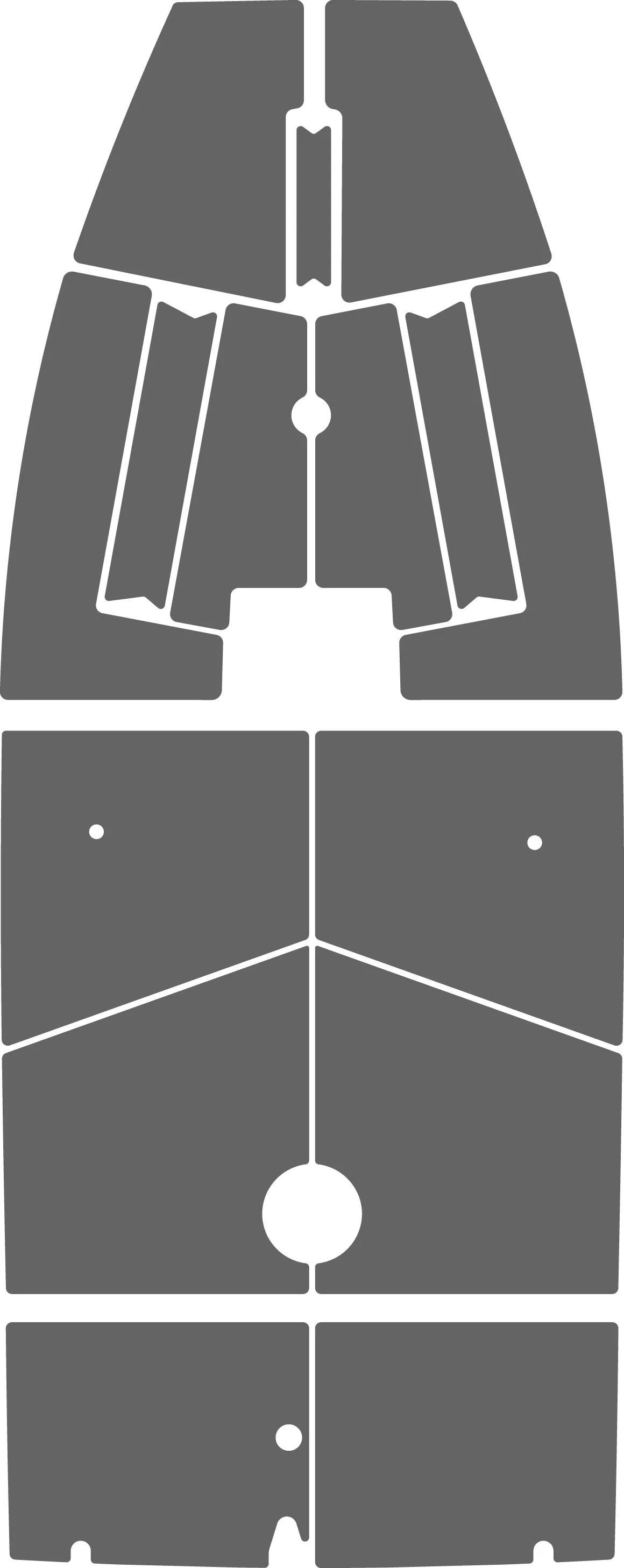 Farr 40 EVA Foam Non-Skid Kit (Embossed)