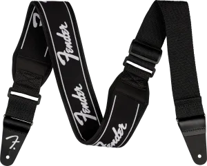 Fender Swell™ Neoprene Logo Strap, Running Logo, 2.5"