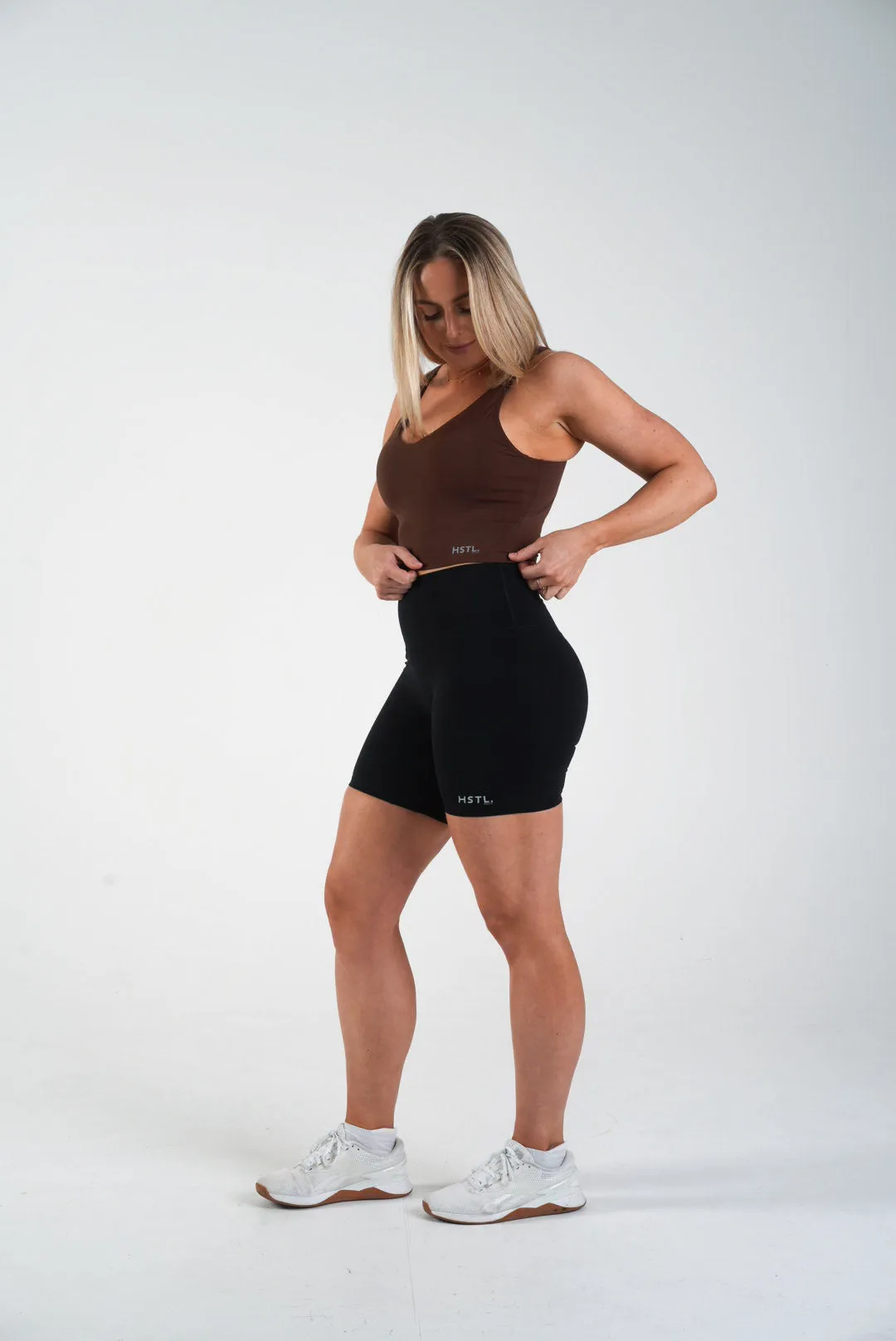 Fitted Crop Bra Top