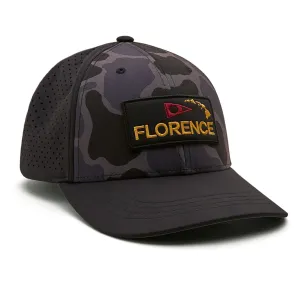 FLORENCE MARINE X ISLAND TRUCKER CAP BLACK