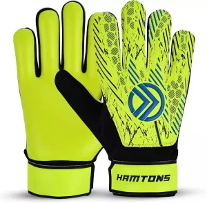 FOOTBALL SOCCER GOALKEEPER ANTI-SLIP DURABLE PLAY TRAINING KIDS ADULTS GLOVES