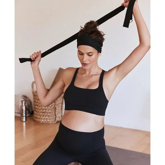 Free People Movement x HATCH Never Better Square Neck Maternity Bra Sz. Large