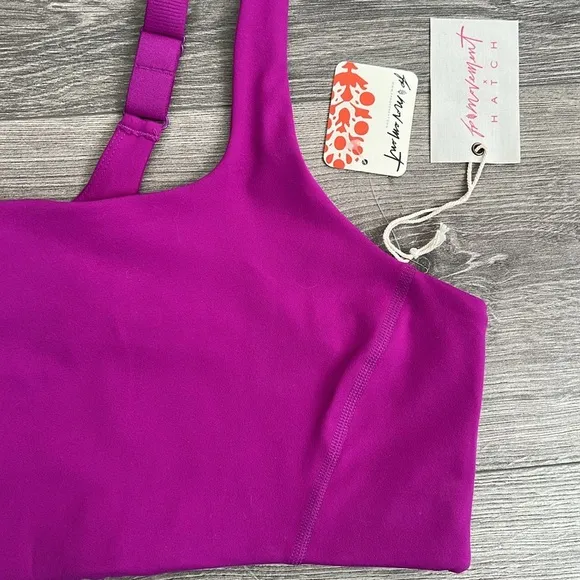 Free People Movement x HATCH Never Better Square Neck Maternity Bra Sz. Large