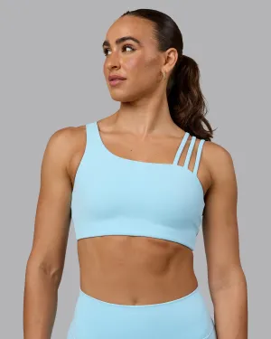 Galvanise Sports Bra - Crystal Blue