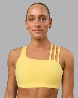 Galvanise Sports Bra - Lemon