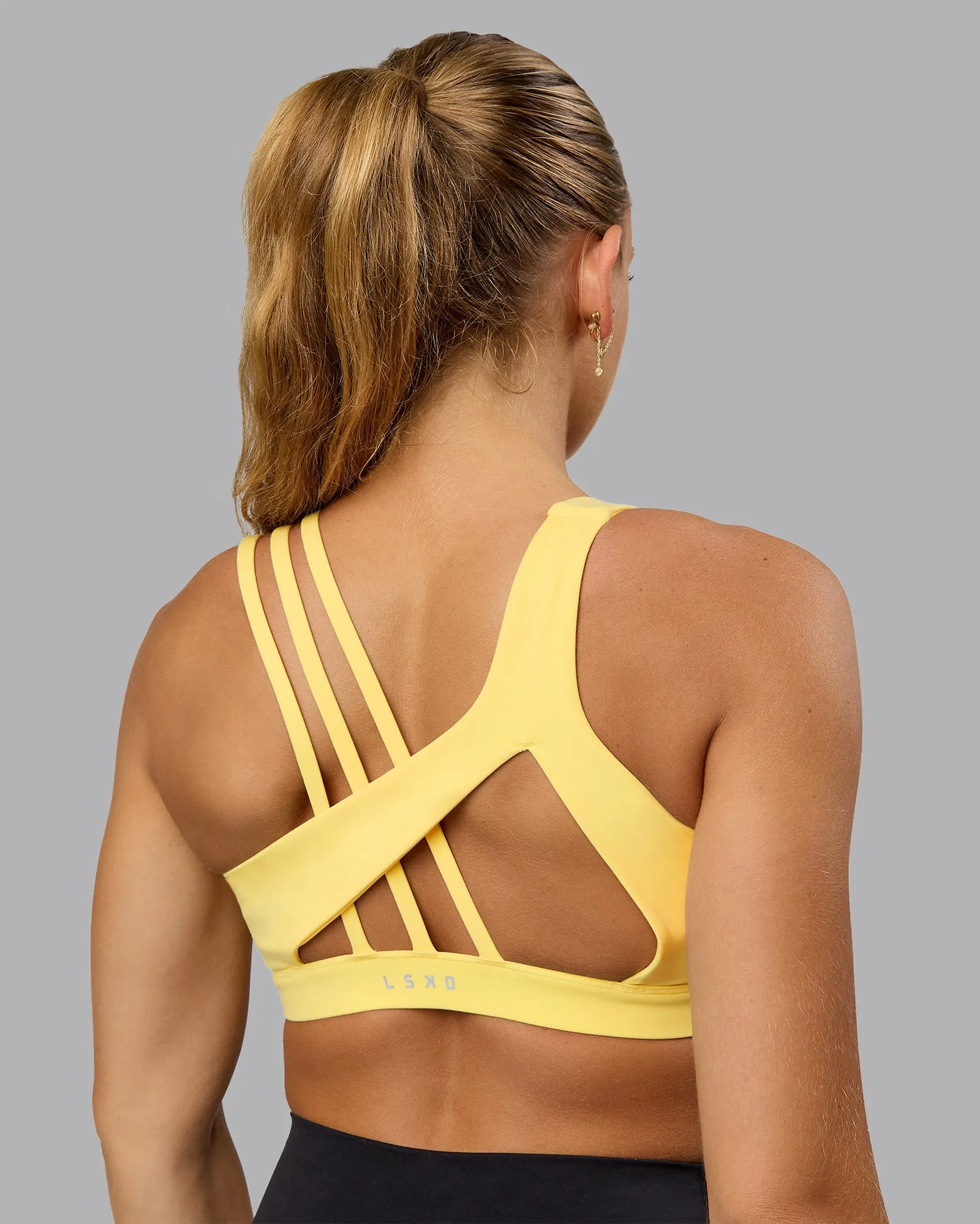Galvanise Sports Bra - Lemon