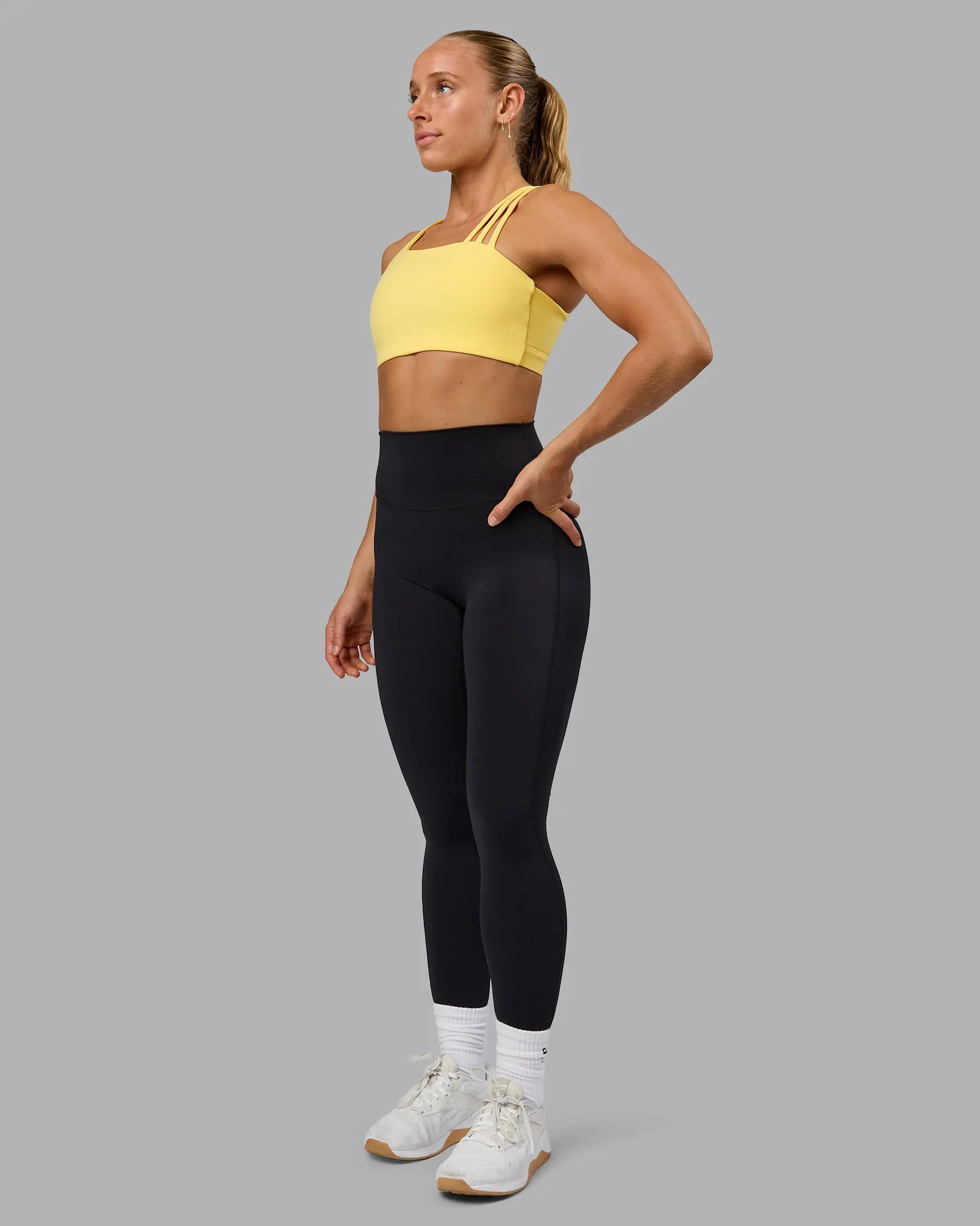 Galvanise Sports Bra - Lemon